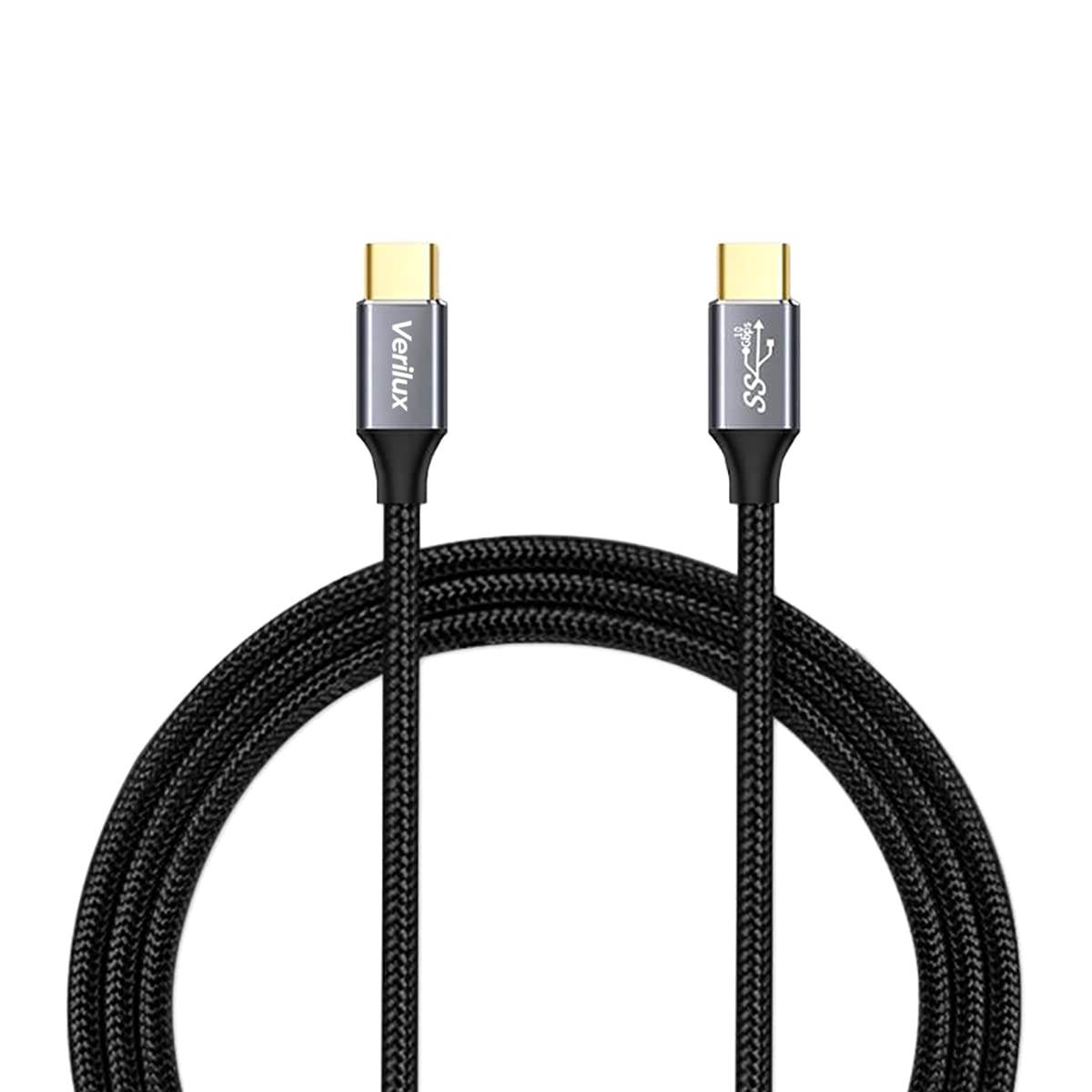 ZORBES 100W 10Ft Type C to Type C Fast Charging Cable, USB C, USB 3.1 Gen 2 10Gbps Data Transfer Supports 4K HD Video Output, Thunderbolt 3, Compatible with MacBook Pro/Air, Hub, USB C Devices ZORBES 100W 10Ft Type C to Type C Fast Charging Cable, USB C, USB 3.1 Gen 2 10Gbps Data Transfer Supports 4K HD Video Output, Thunderbolt 3, Compatible with MacBook Pro/Air, Hub, USB C Devices